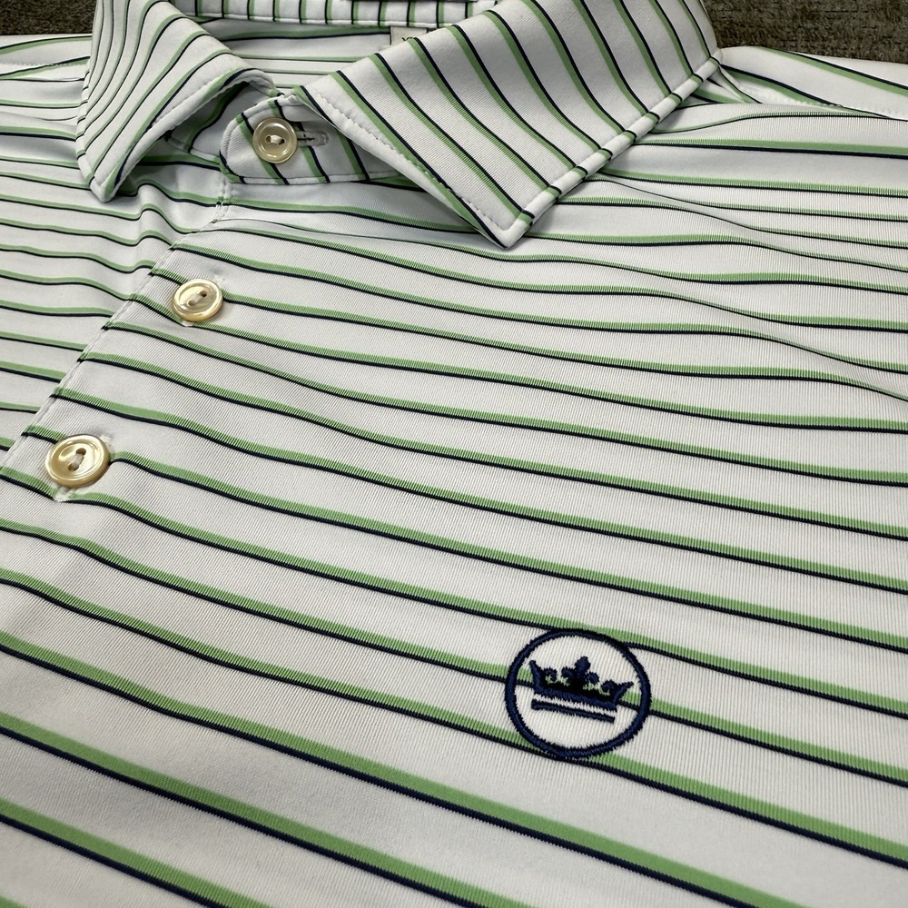 Peter Millar Summer Comfort Polo Shirt Men XL Golf Performance Stretch Lot of 2 - Picture 3 of 16